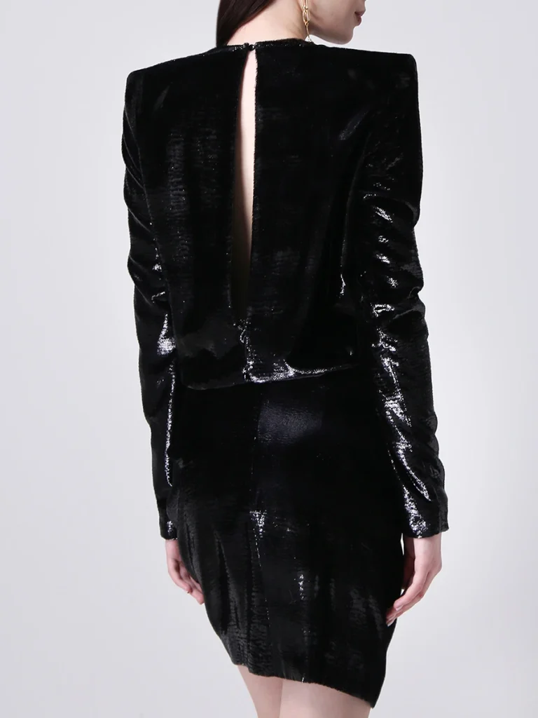 ПЛАТЬЕ ОДНОТОННОЕ SAINT LAURENT