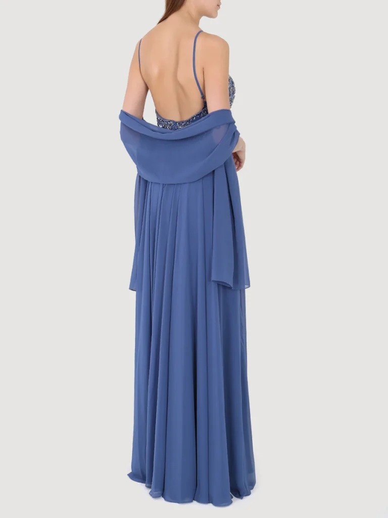 ВЕЧЕРНЕЕ ПЛАТЬЕ С ДЕКОРОМ JAKKU FOREVER UNIQUE