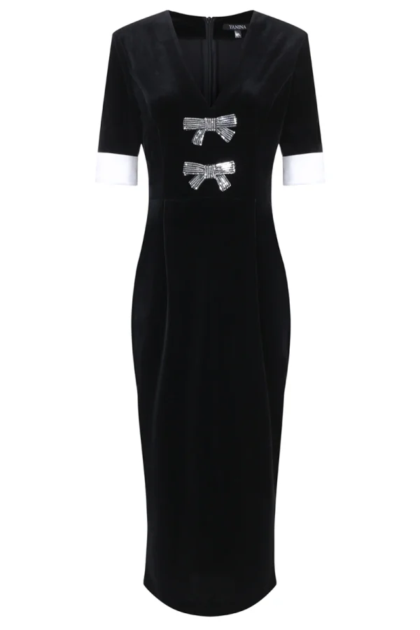 ПЛАТЬЕ БАРХАТНОЕ YANINA
