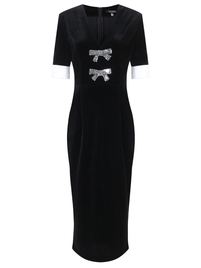 ПЛАТЬЕ БАРХАТНОЕ YANINA