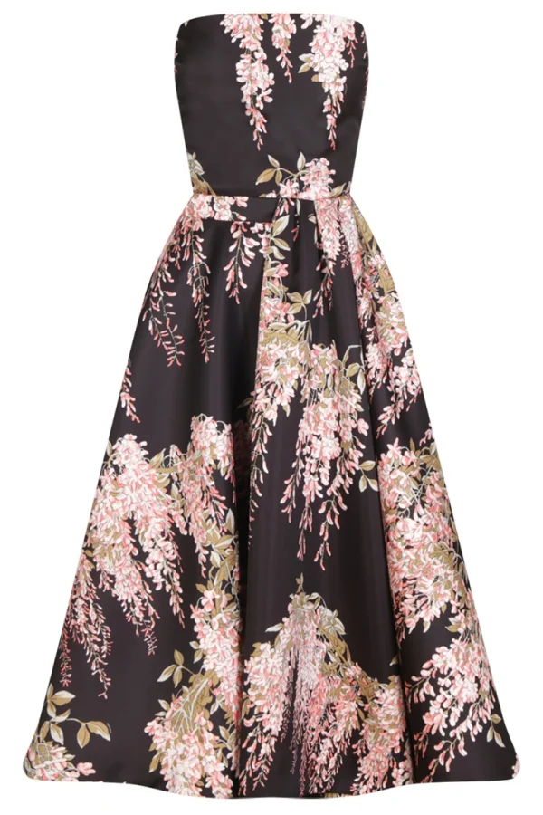 ПЛАТЬЕ С ПРИНТОМ ROCHAS