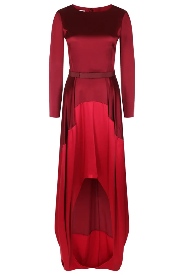 ПЛАТЬЕ ШЕЛКОВОЕ OSCAR DE LA RENTA