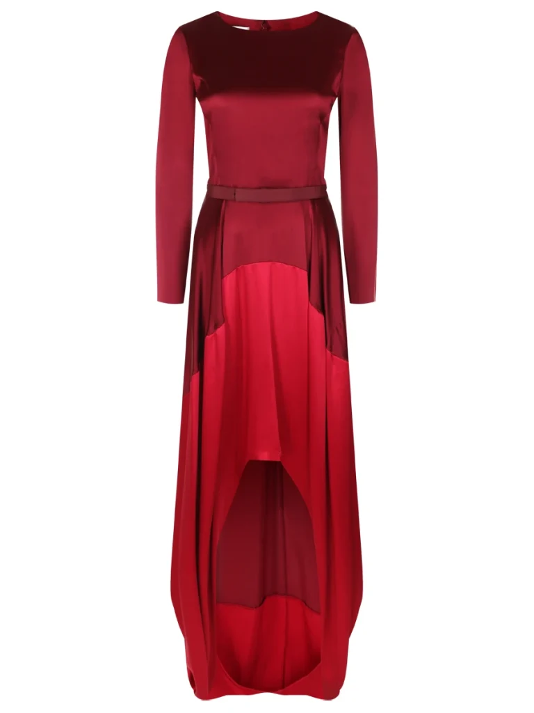 ПЛАТЬЕ ШЕЛКОВОЕ OSCAR DE LA RENTA