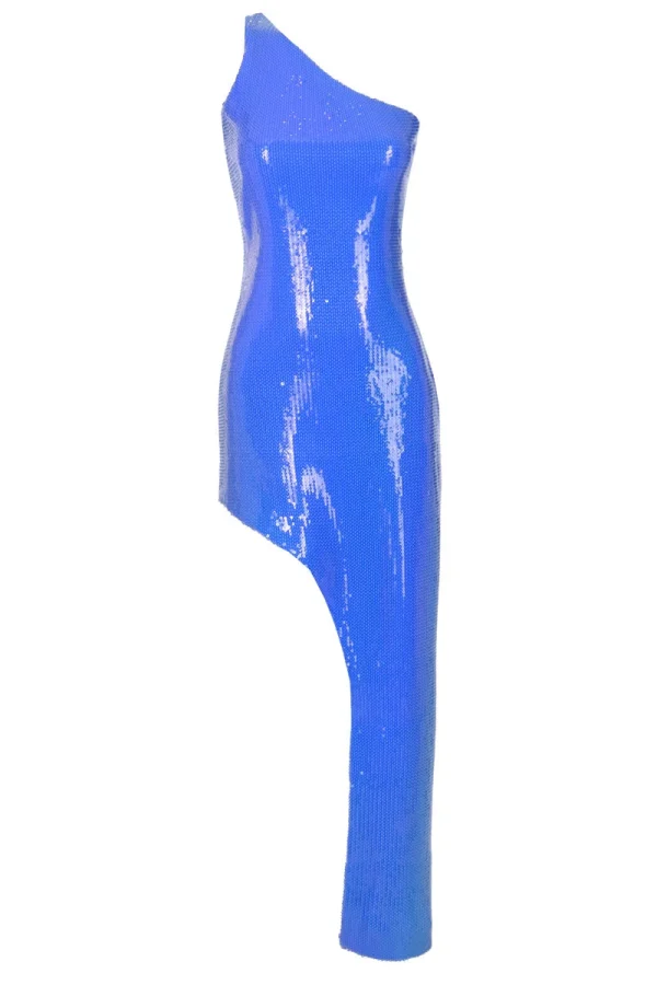 ПЛАТЬЕ С ПАЙЕТКАМИ DAVID KOMA