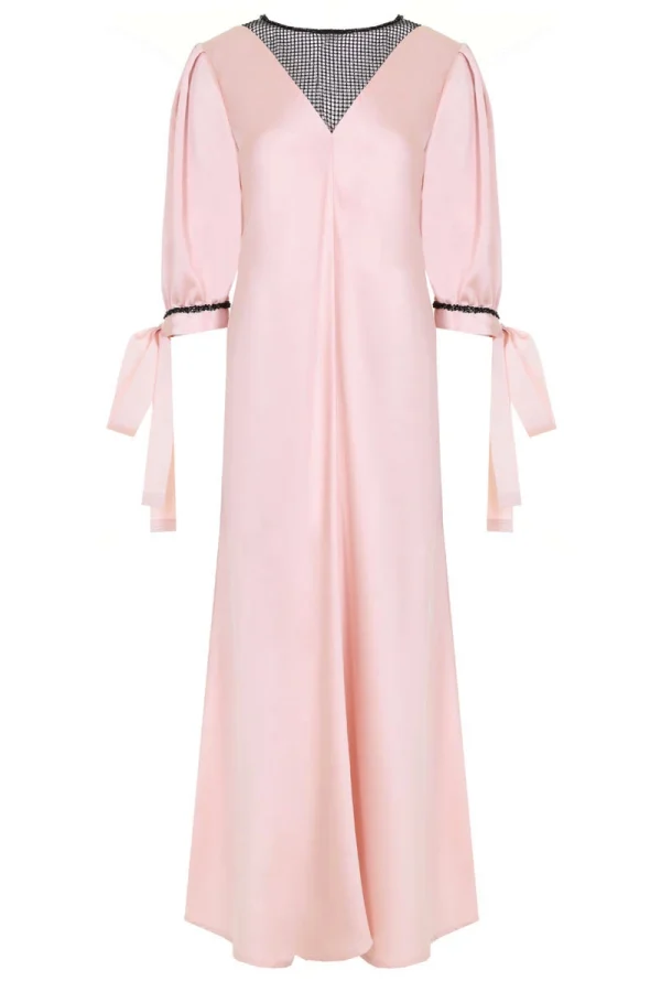 ПЛАТЬЕ АТЛАСНОЕ VARDOUI NAZARIAN