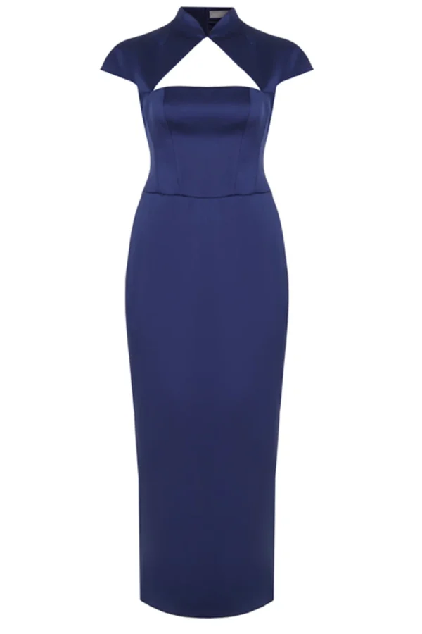 ПЛАТЬЕ АТЛАСНОЕ RASARIO