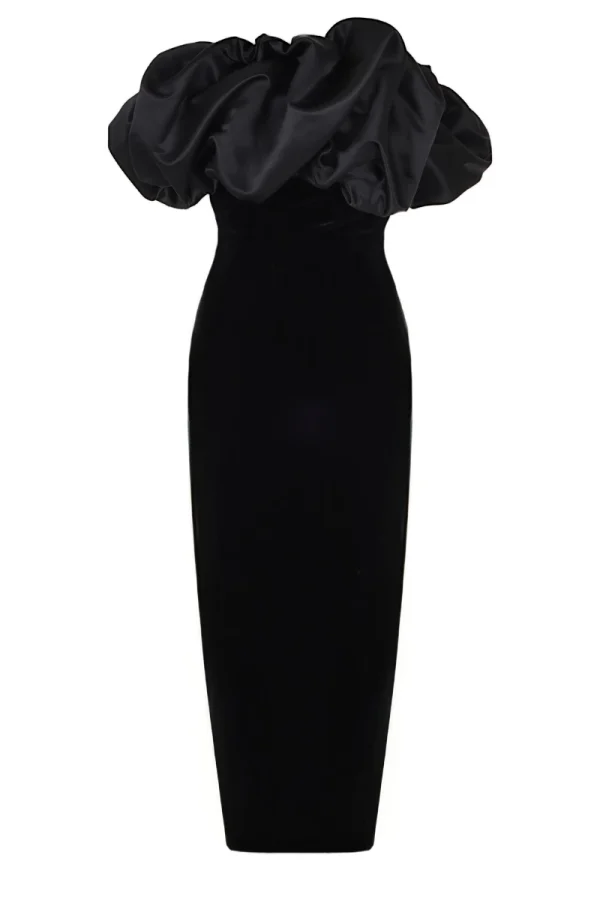 ПЛАТЬЕ БАРХАТНОЕ MASHA UMANSKAYA