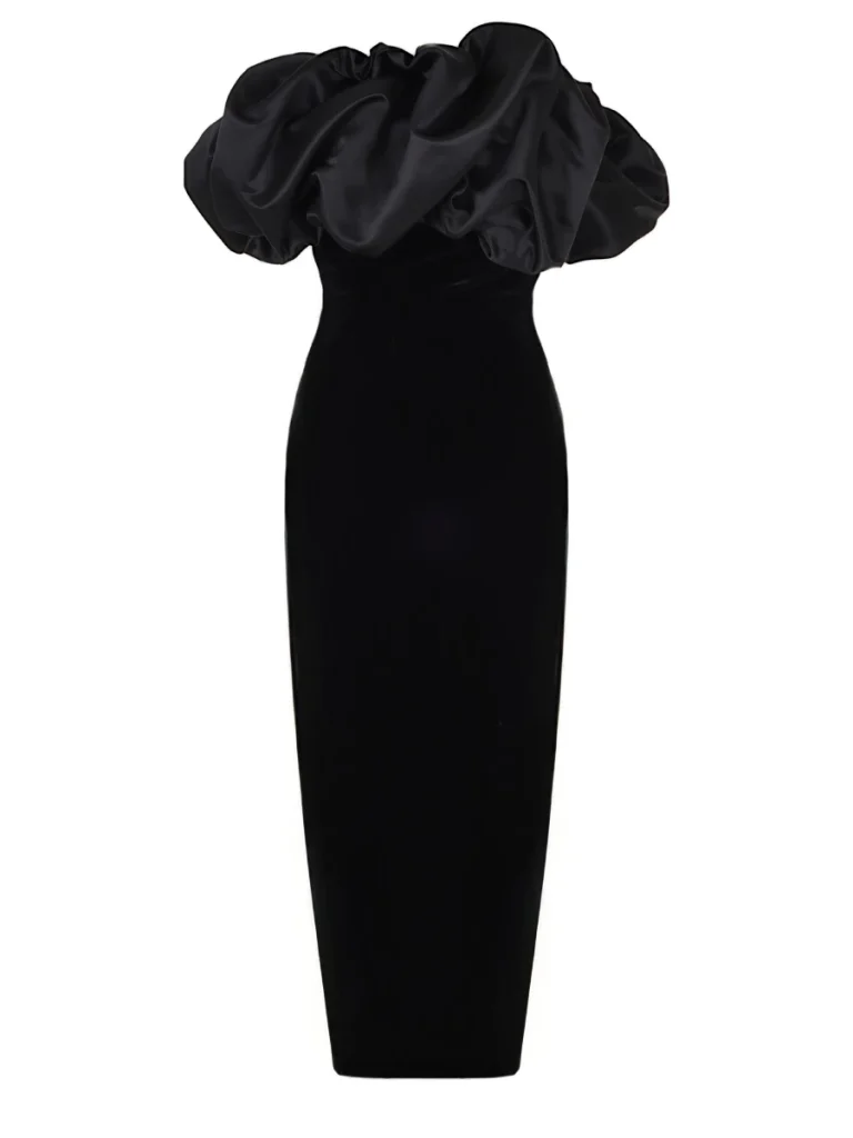 ПЛАТЬЕ БАРХАТНОЕ MASHA UMANSKAYA