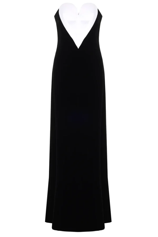 ПЛАТЬЕ «СЕРДЦЕ» БАРХАТНОЕ MUZE