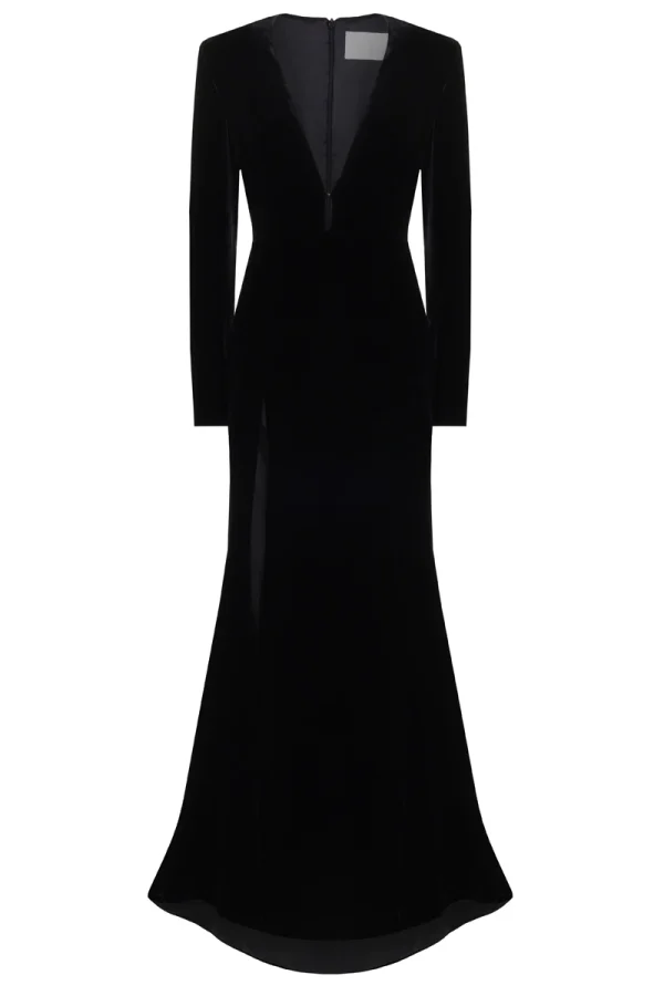 ПЛАТЬЕ БАРХАТНОЕ LUNARIA ANNUA YVON