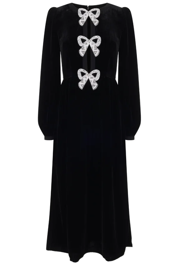 ПЛАТЬЕ БАРХАТНОЕ SALONI