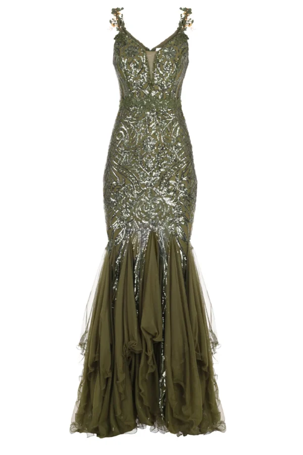 ПЛАТЬЕ С ПАЙЕТКАМИ LEI LUI