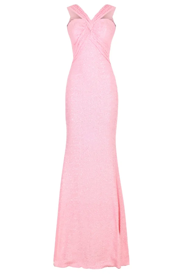 ПЛАТЬЕ С ПАЙЕТКАМИ LEI LUI