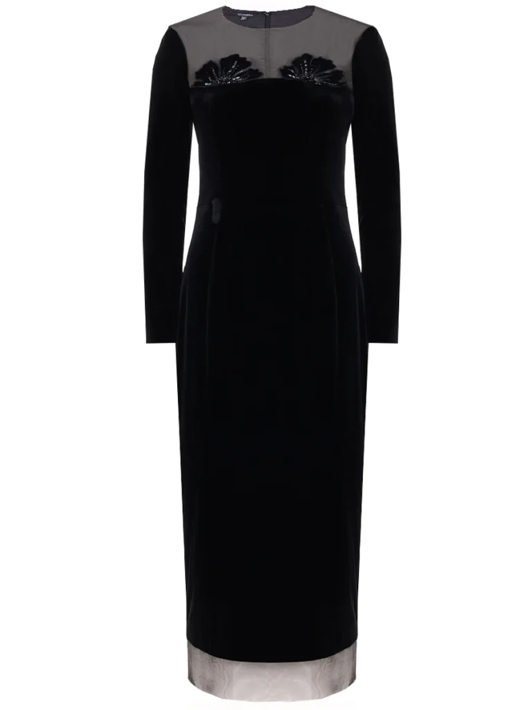 ПЛАТЬЕ БАРХАТНОЕ YANINA