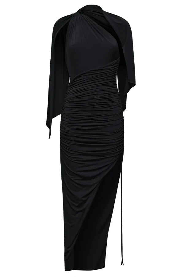 ПЛАТЬЕ ОДНОТОННОЕ CHRISTINA MIRALD