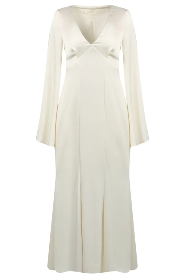 ПЛАТЬЕ ОДНОТОННОЕ «ЗВОНКИЙ ЛЕД» NORKINA DARIA N97