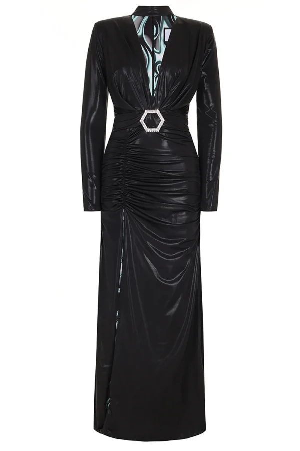 ПЛАТЬЕ С РАЗРЕЗОМ PHILIPP PLEIN