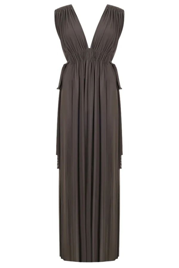 ПЛАТЬЕ ТУМАННАЯ НОЧЬ ОДНОТОННОЕ TOOMATCH