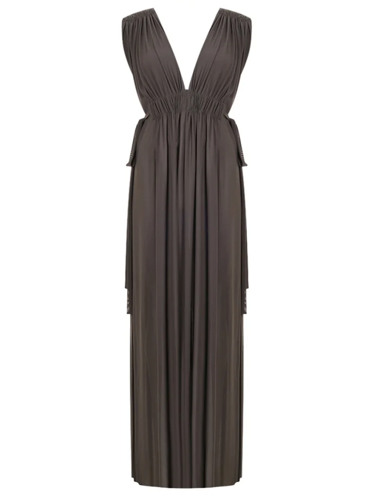 ПЛАТЬЕ ТУМАННАЯ НОЧЬ ОДНОТОННОЕ TOOMATCH