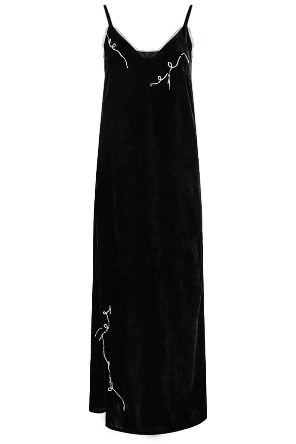 ПЛАТЬЕ-КОМБИНАЦИЯ БАРХАТНОЕ CELLESTERRA