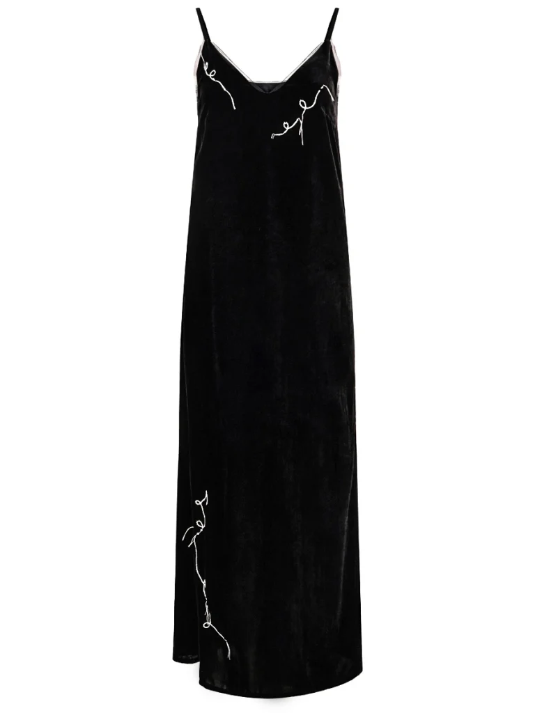 ПЛАТЬЕ-КОМБИНАЦИЯ БАРХАТНОЕ CELLESTERRA