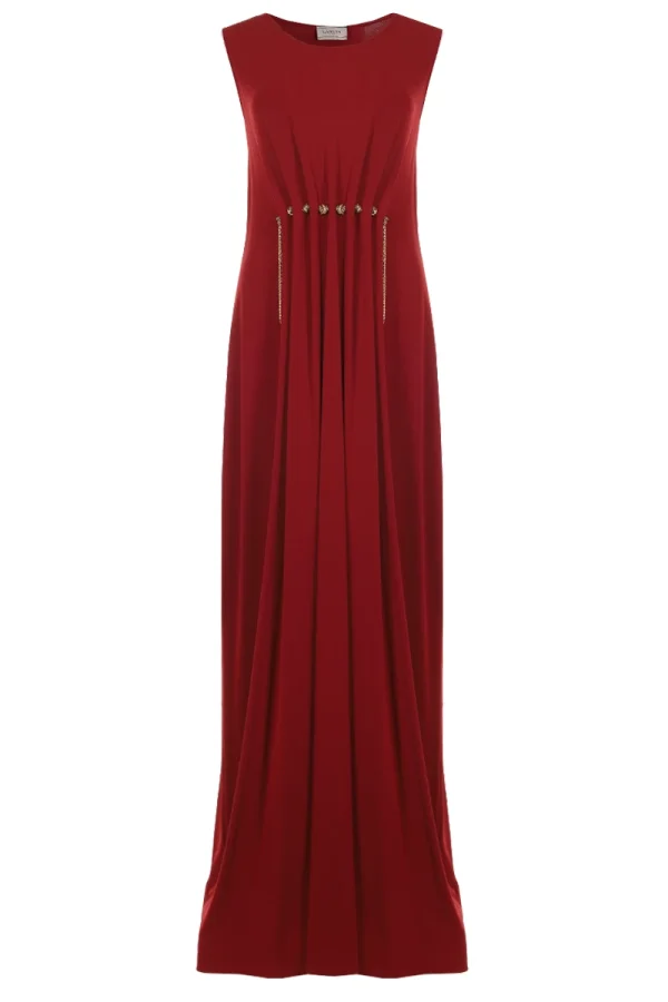 ПЛАТЬЕ ИЗ ВИСКОЗЫ LANVIN