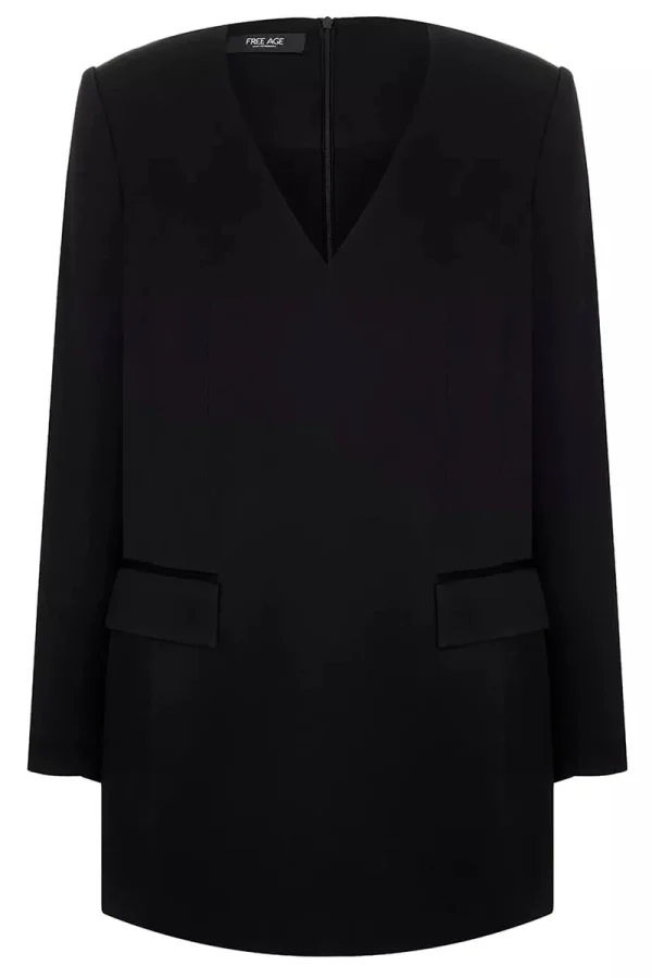 ПЛАТЬЕ ОДНОТОННОЕ FREE AGE