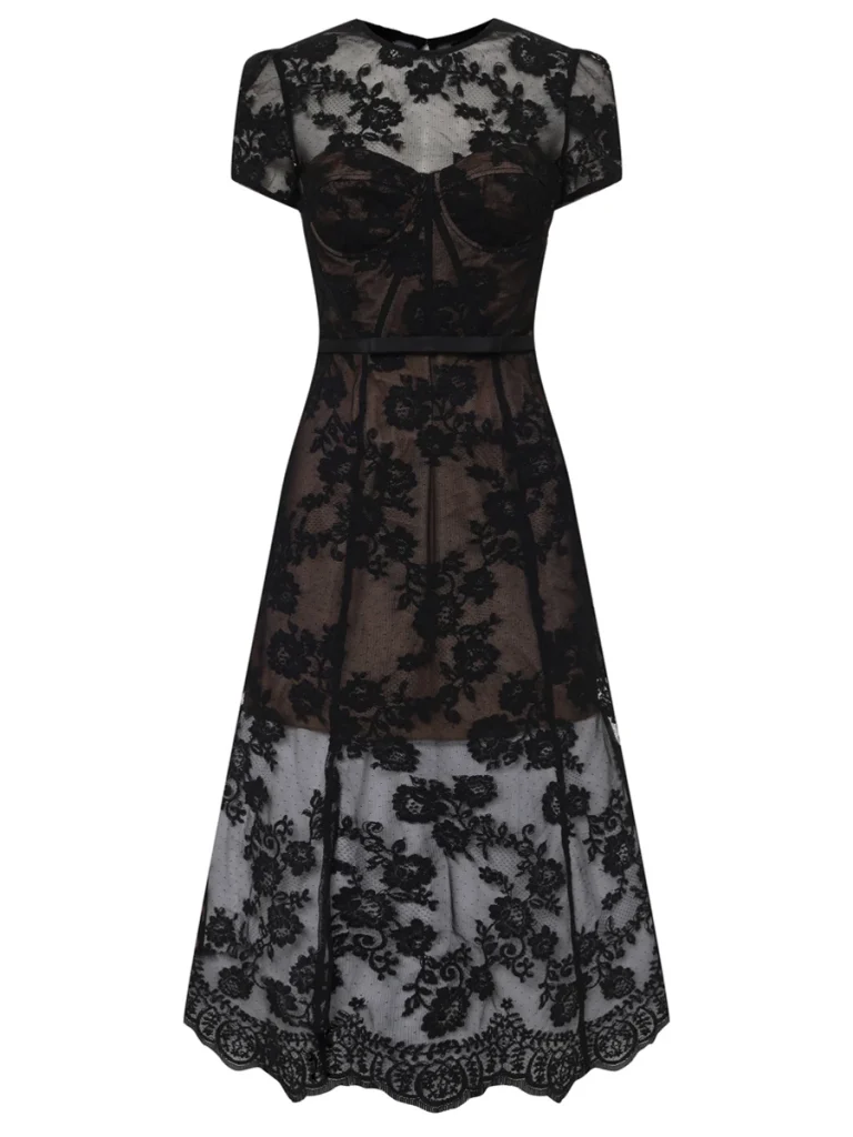 ПЛАТЬЕ КРУЖЕВНОЕ SELF-PORTRAIT