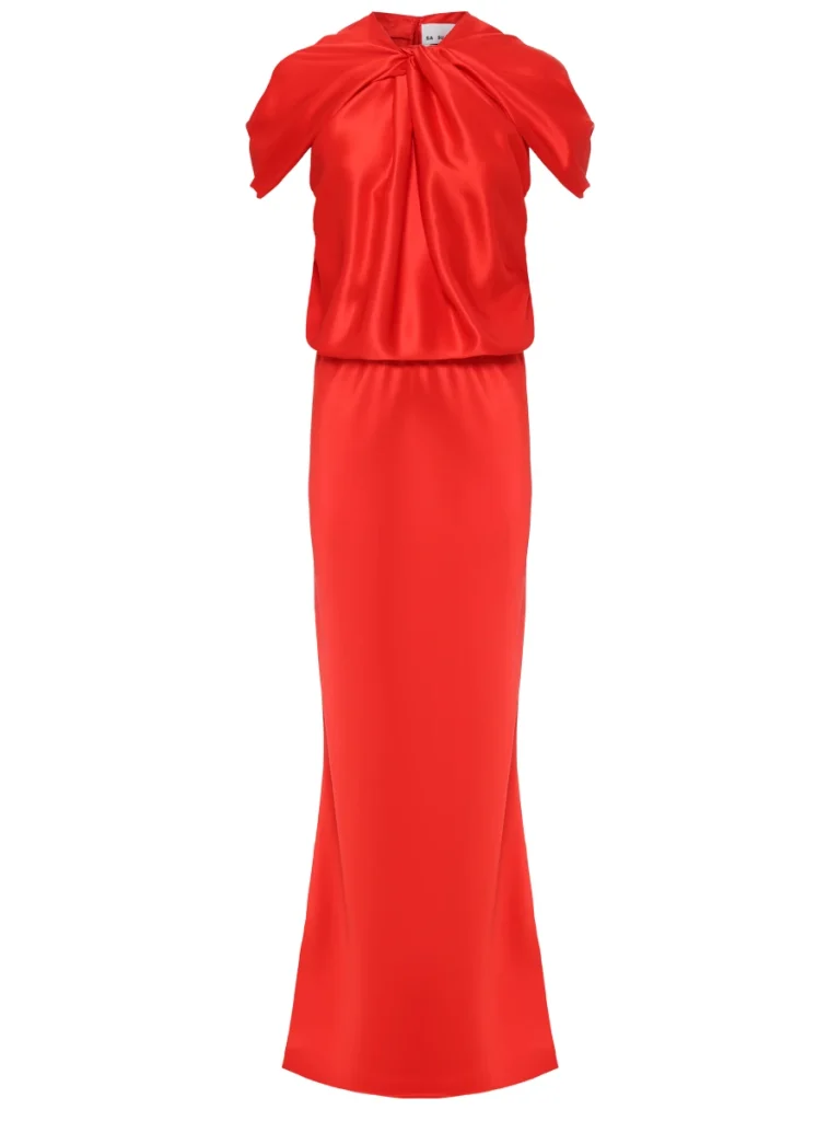 ПЛАТЬЕ ИЗ ШЕЛКА И ВИСКОЗЫ SASUPHI