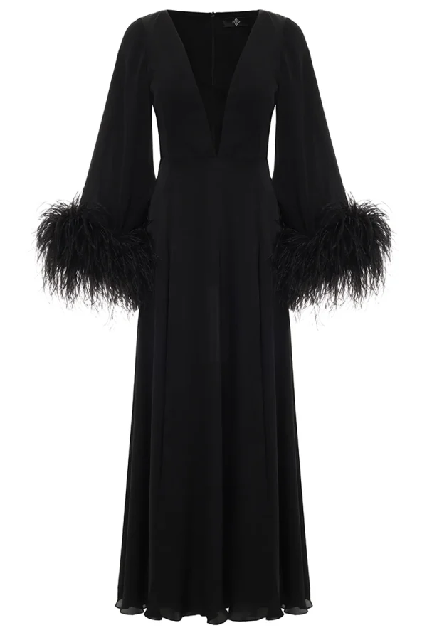 ПЛАТЬЕ ADELE ШЕЛКОВОЕ WHITE LILY