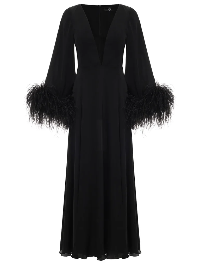 ПЛАТЬЕ ADELE ШЕЛКОВОЕ WHITE LILY