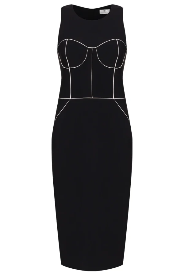 ПЛАТЬЕ-ФУТЛЯР ИЗ КРЕПА ELISABETTA FRANCHI