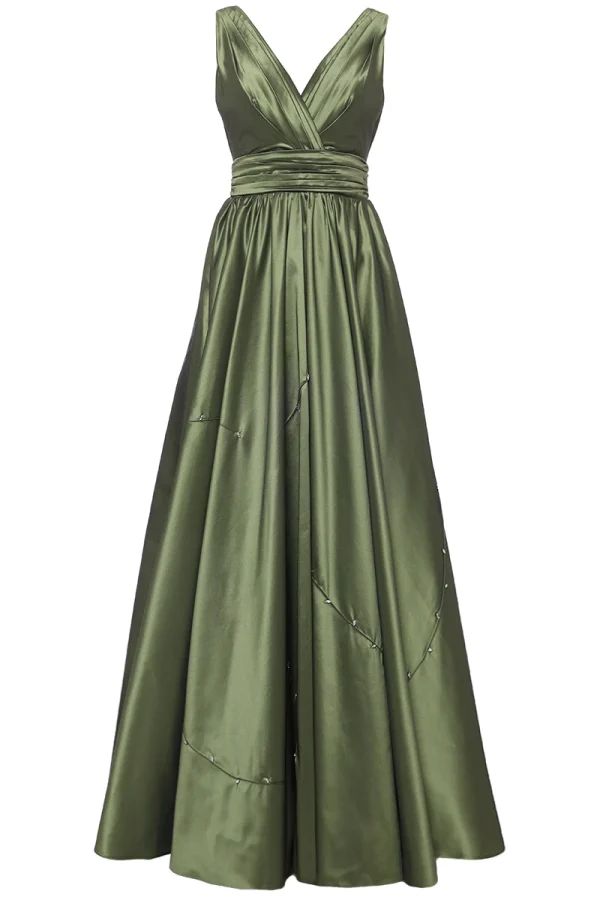 ПЛАТЬЕ АТЛАСНОЕ LEI LUI