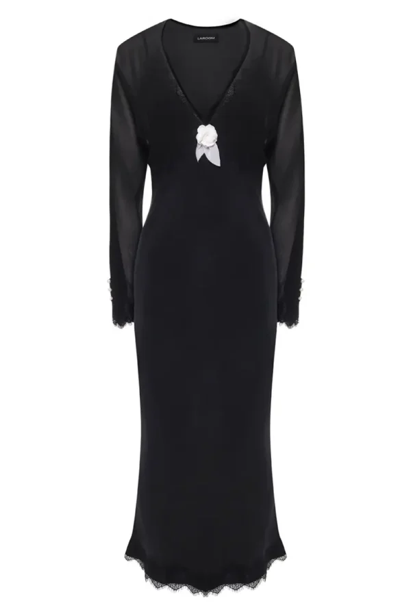 ПЛАТЬЕ С КРУЖЕВОМ LAROOM