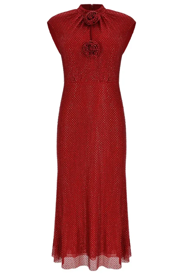 ПЛАТЬЕ ОДНОТОННОЕ SELF-PORTRAIT