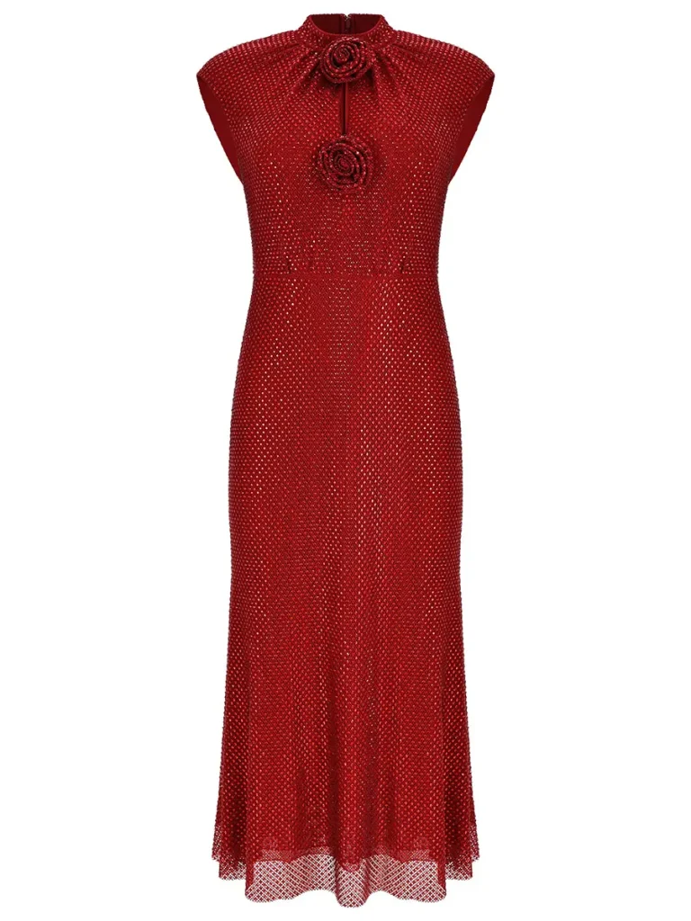 ПЛАТЬЕ ОДНОТОННОЕ SELF-PORTRAIT