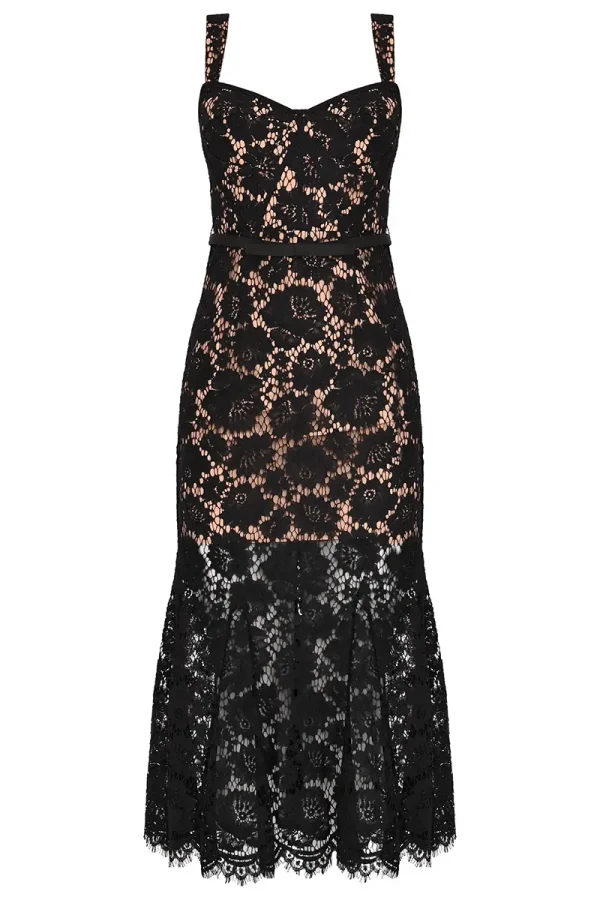 ПЛАТЬЕ ИЗ КРУЖЕВА SELF-PORTRAIT