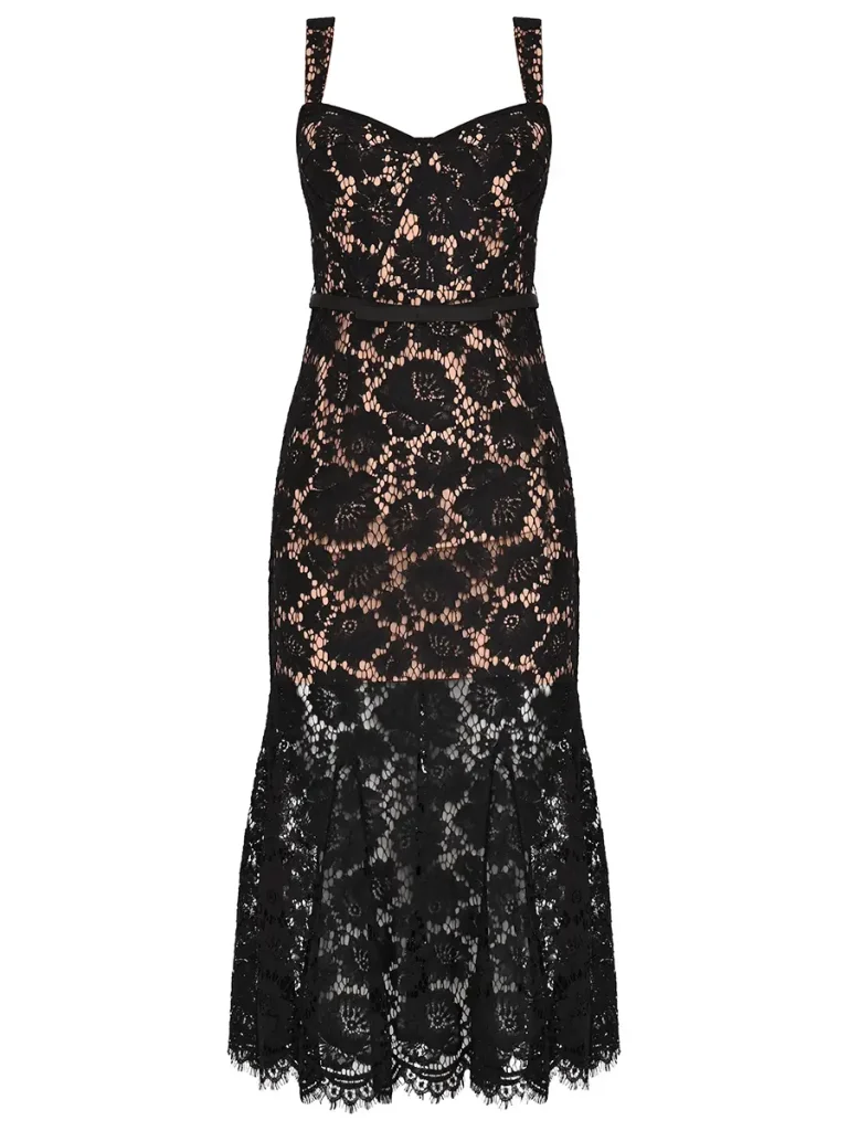 ПЛАТЬЕ ИЗ КРУЖЕВА SELF-PORTRAIT