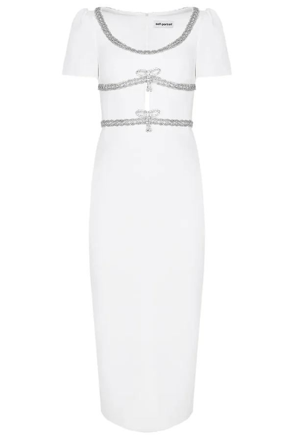ПЛАТЬЕ С ДЕКОРОМ SELF-PORTRAIT