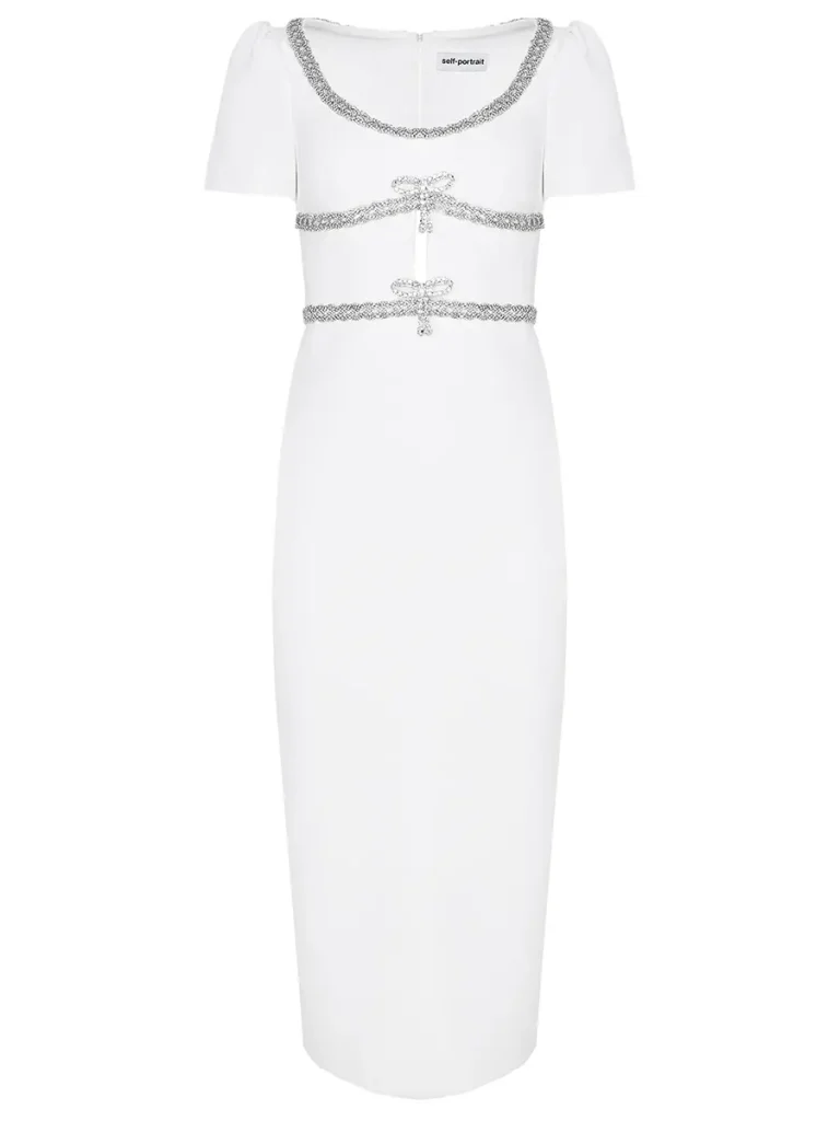ПЛАТЬЕ С ДЕКОРОМ SELF-PORTRAIT