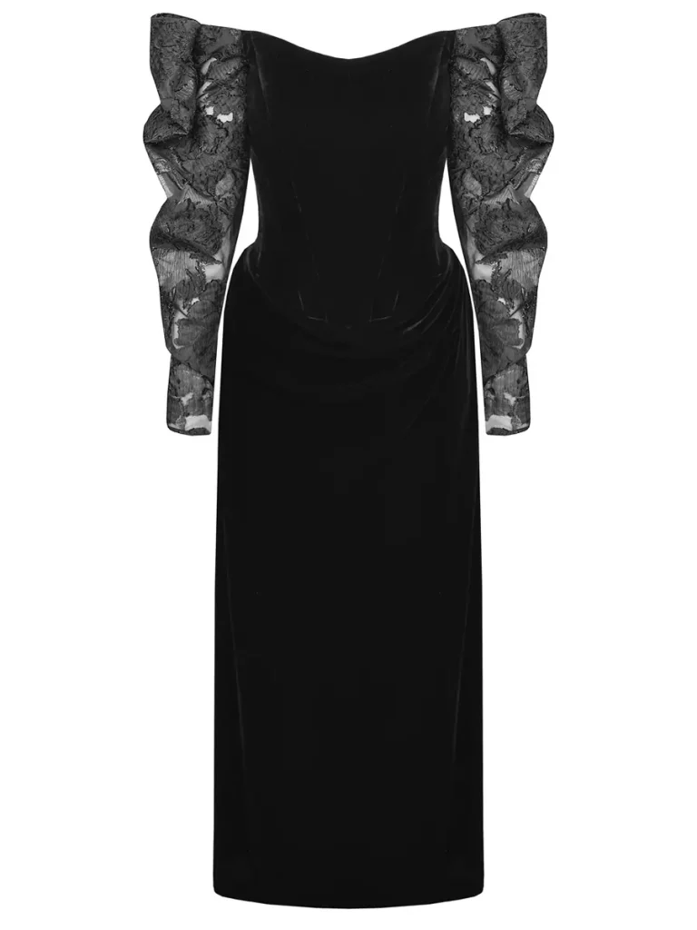 ПЛАТЬЕ ВЕЧЕРНЕЕ «ОМОДЕО» TOPAZA PELLA