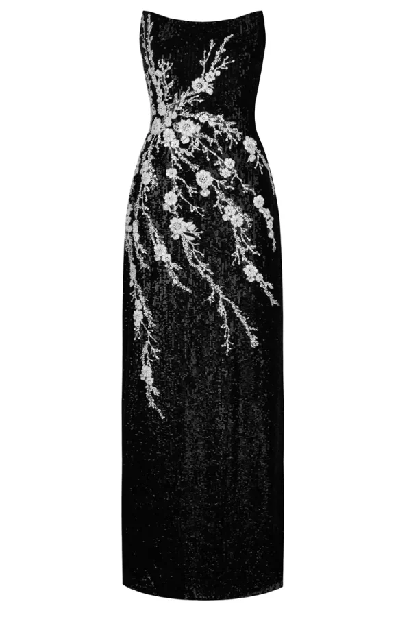 ПЛАТЬЕ ВЕЧЕРНЕЕ «ХИЛЛАРИ PREMIUM» TOPAZA PELLA