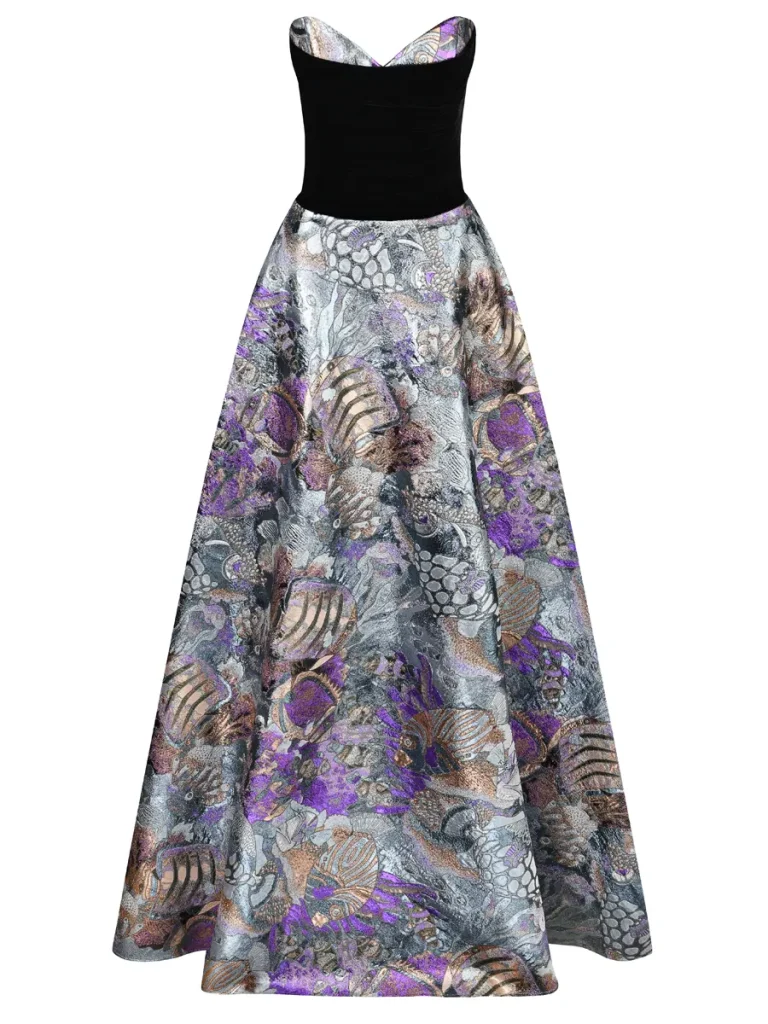 ПЛАТЬЕ С ПРИНТОМ TOPAZA PELLA