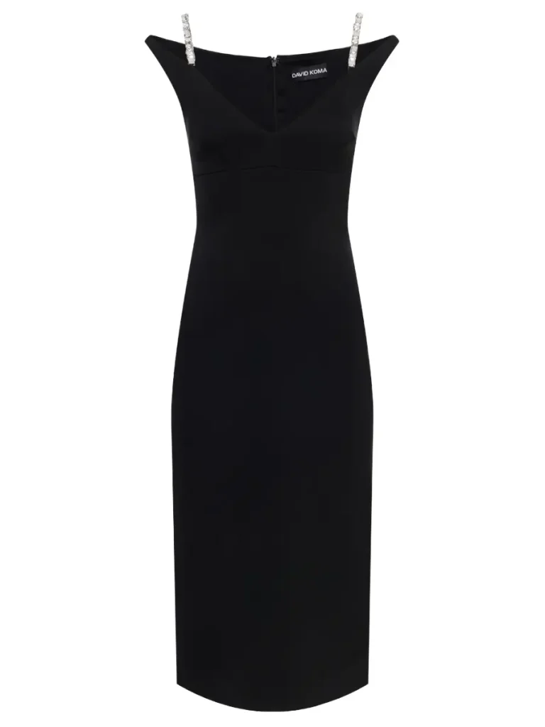 ПЛАТЬЕ ОДНОТОННОЕ DAVID KOMA