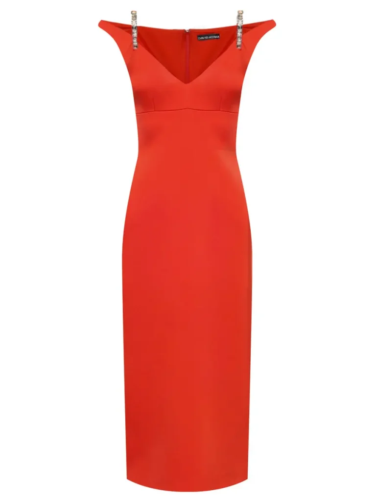 ПЛАТЬЕ ОДНОТОННОЕ DAVID KOMA