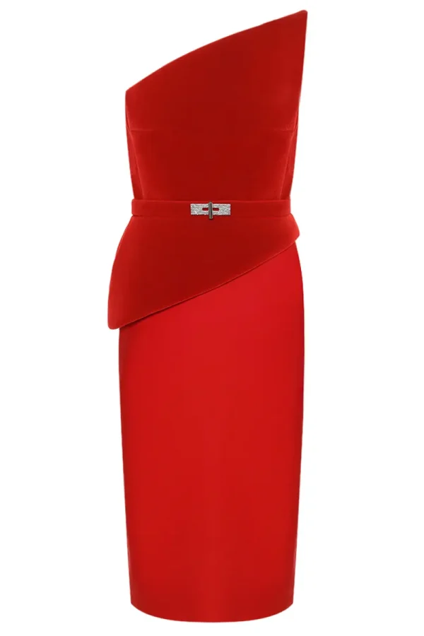 ПЛАТЬЕ ОДНОТОННОЕ DAVID KOMA