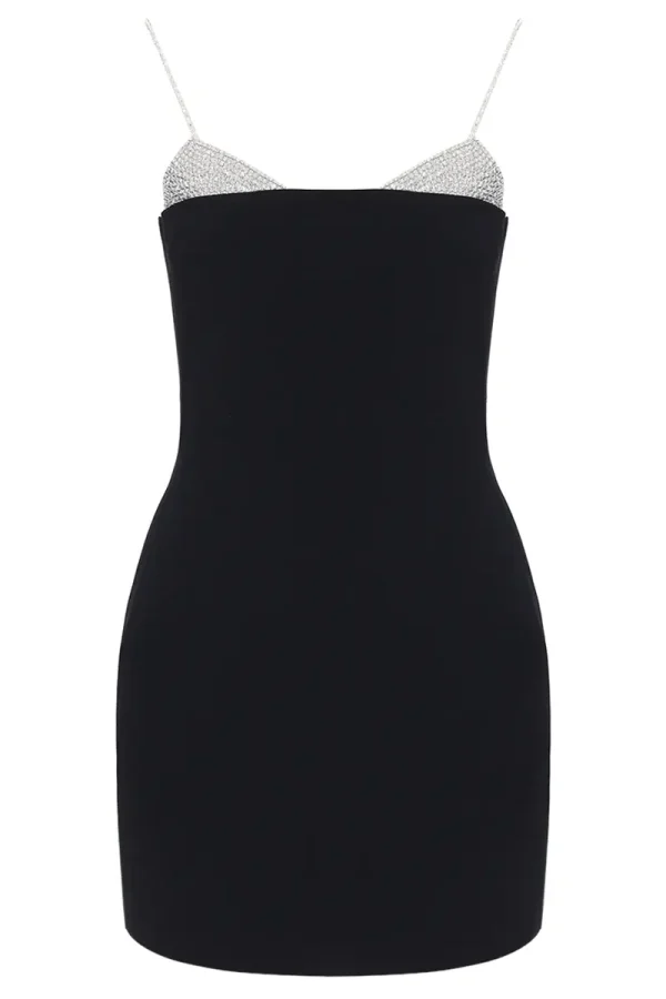 ПЛАТЬЕ СО СТРАЗАМИ DAVID KOMA