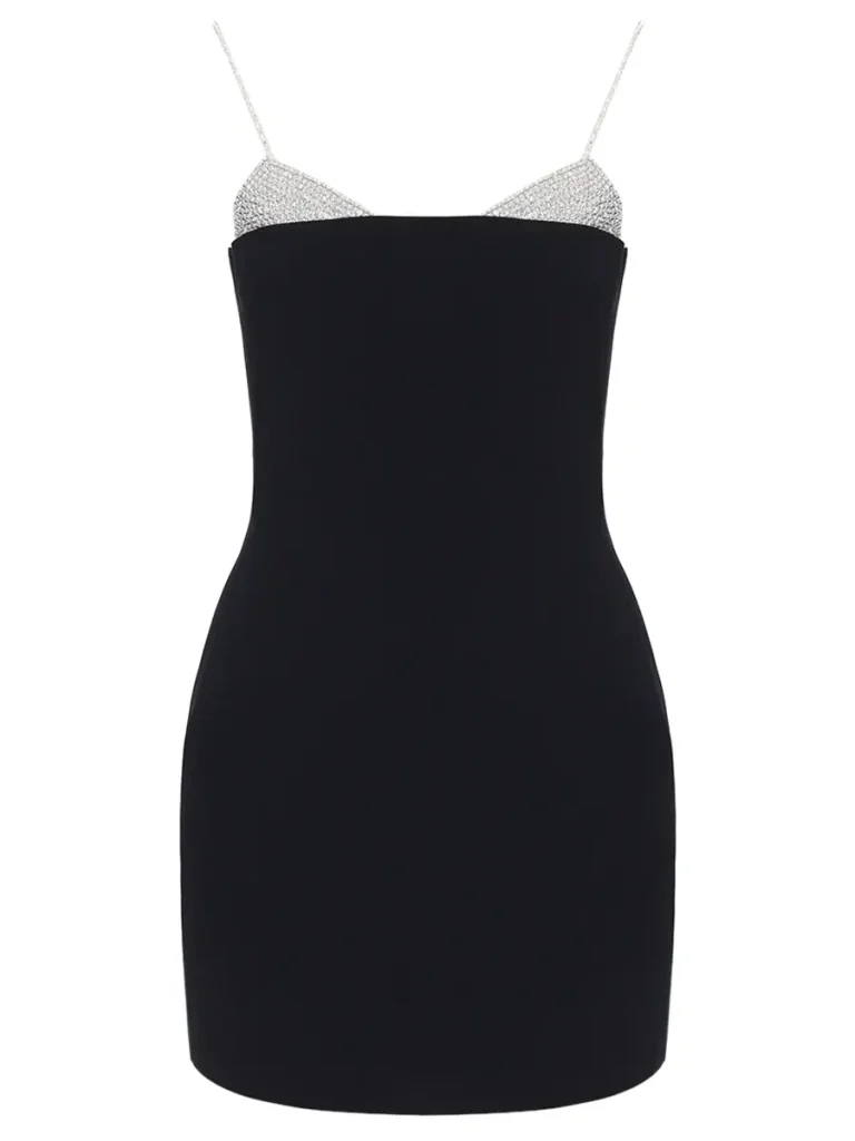 ПЛАТЬЕ СО СТРАЗАМИ DAVID KOMA