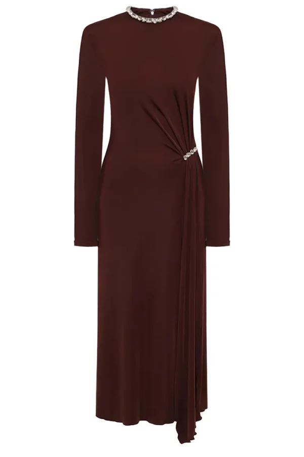 ПЛАТЬЕ ИЗ ВИСКОЗЫ DAVID KOMA