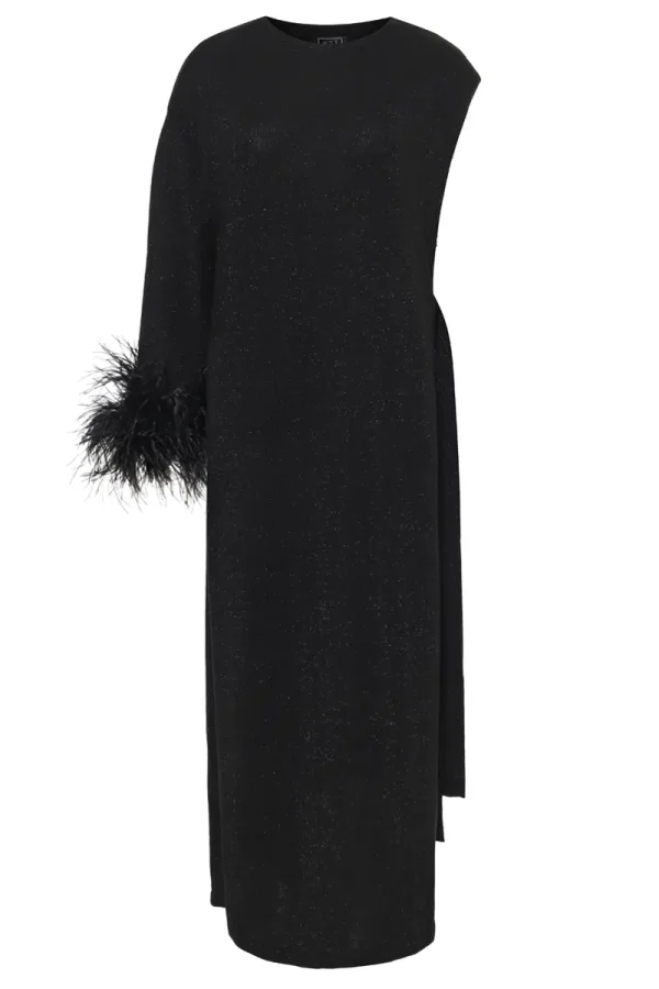 ПЛАТЬЕ-НАКИДКА С БОА KSI KSI